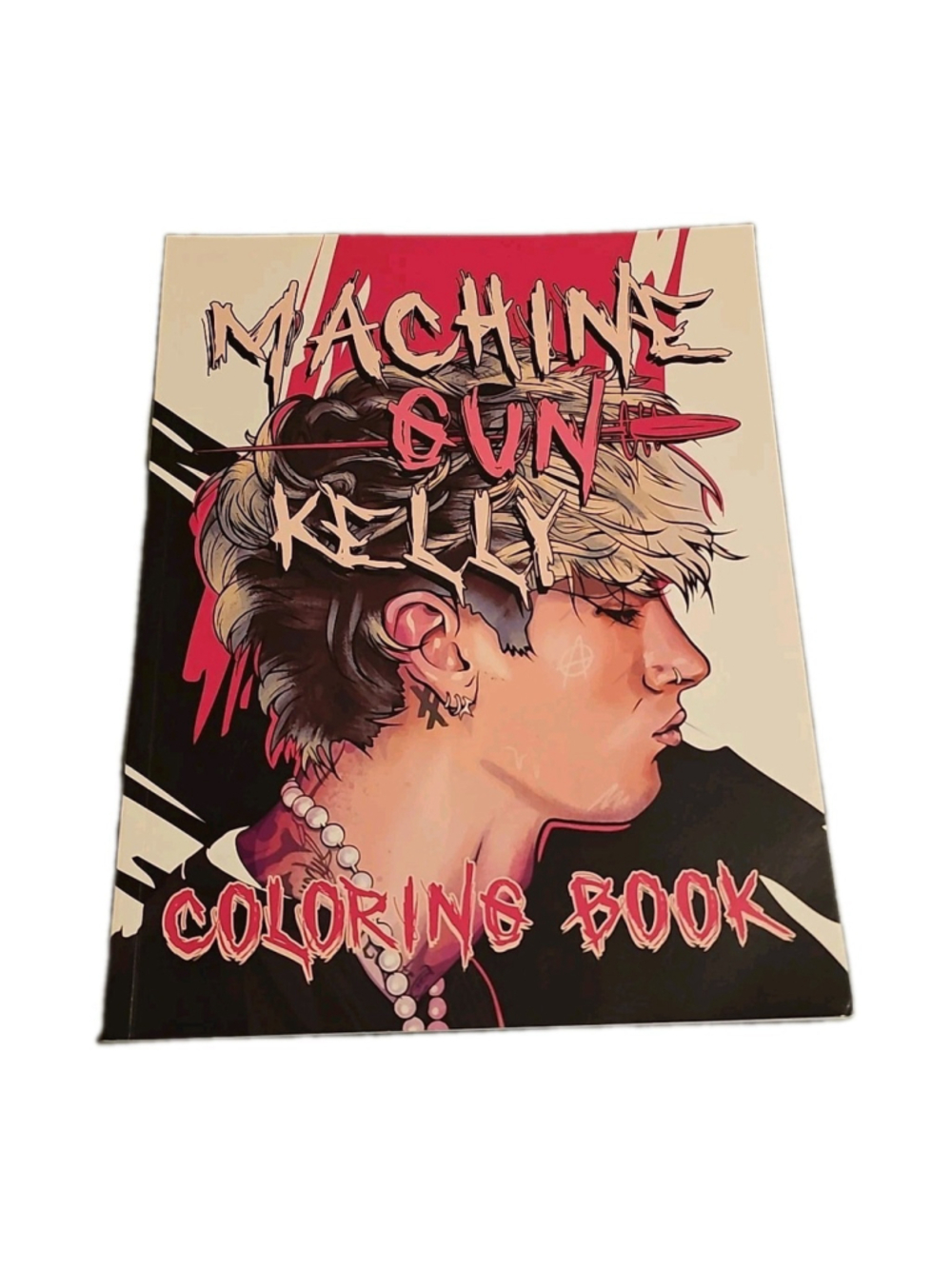 Machine Gun Kelly Coloring Book MKG 2021 Rare Uncolored